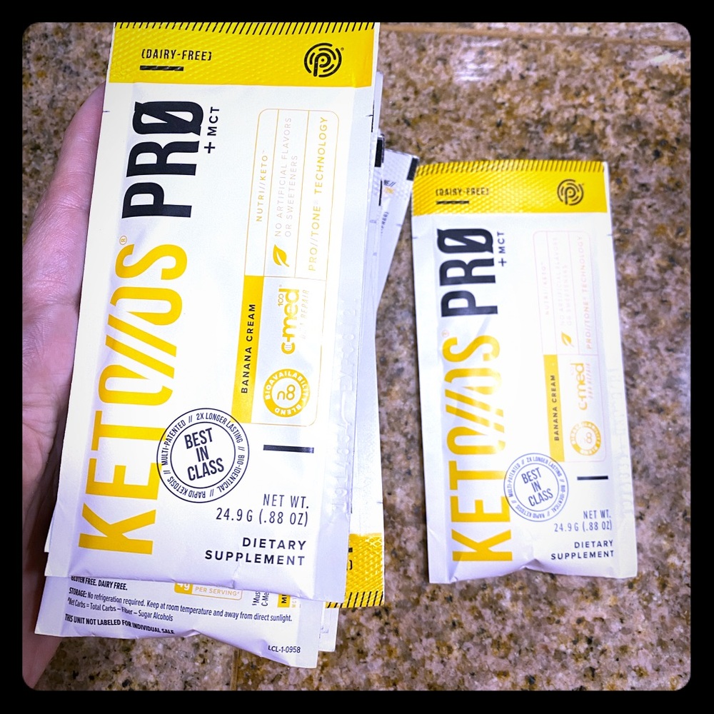 14 Pruvit Banana Keto//OS Pro